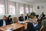 مدیر بیمارستان شریعتی ورئیس گروه فنی تأسیسات وزارت بهداشت دیدار و گفت و گو کردند